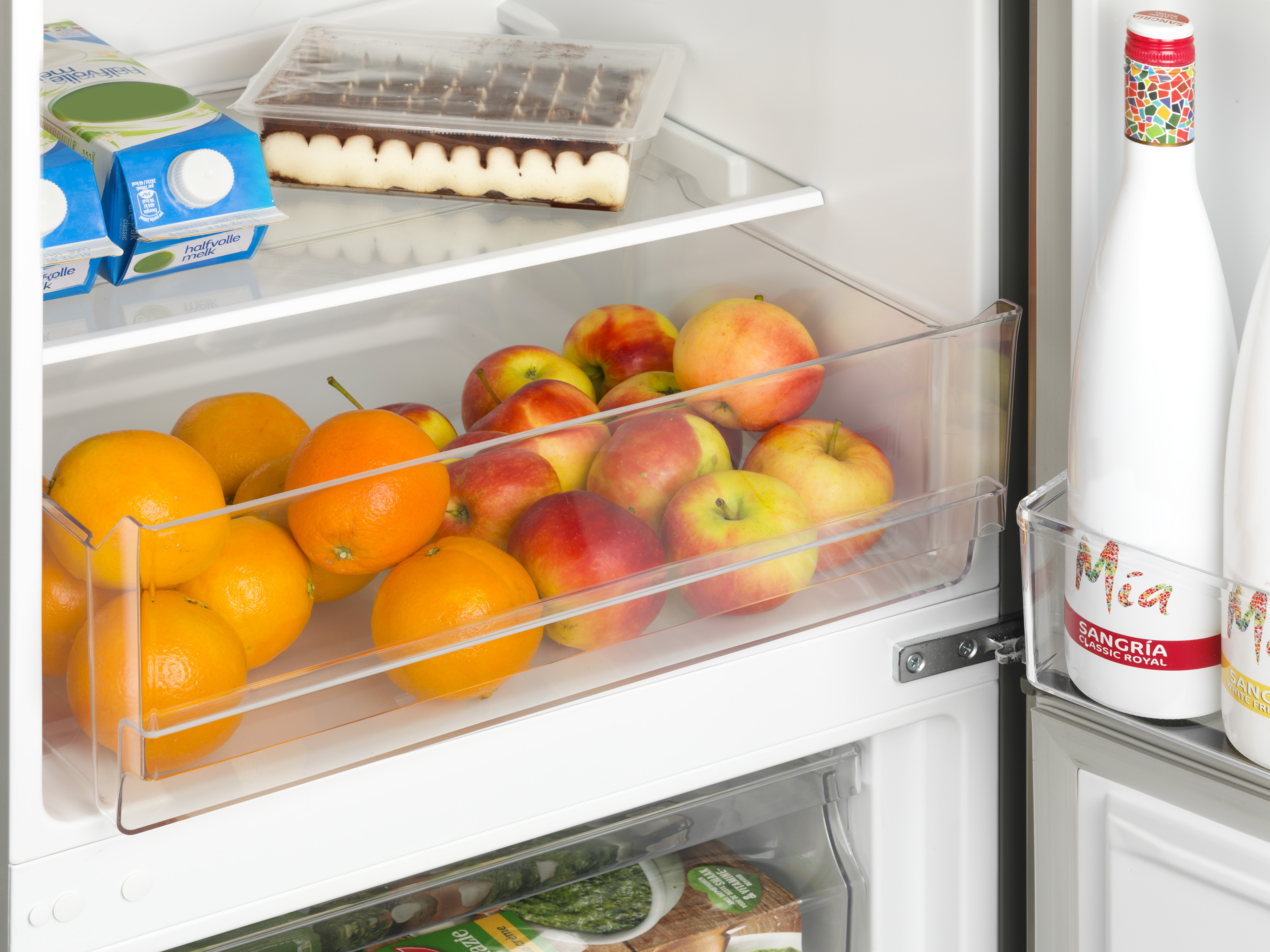 Grand Gourmet Refrigerator Freezer 268 Liter Black Water Dispenser